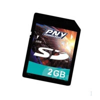 Pny 2GB Secure Digital Card (P-SD2GB-BX)